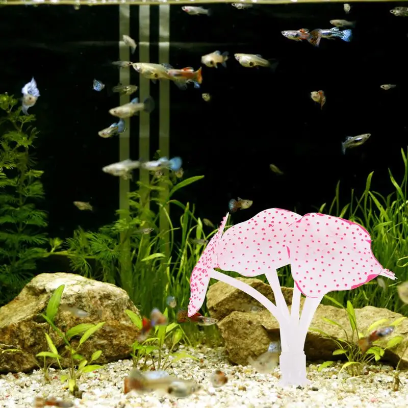 Искусственные растения аквариумные пейзажи подводные флуоресцентные кораллы