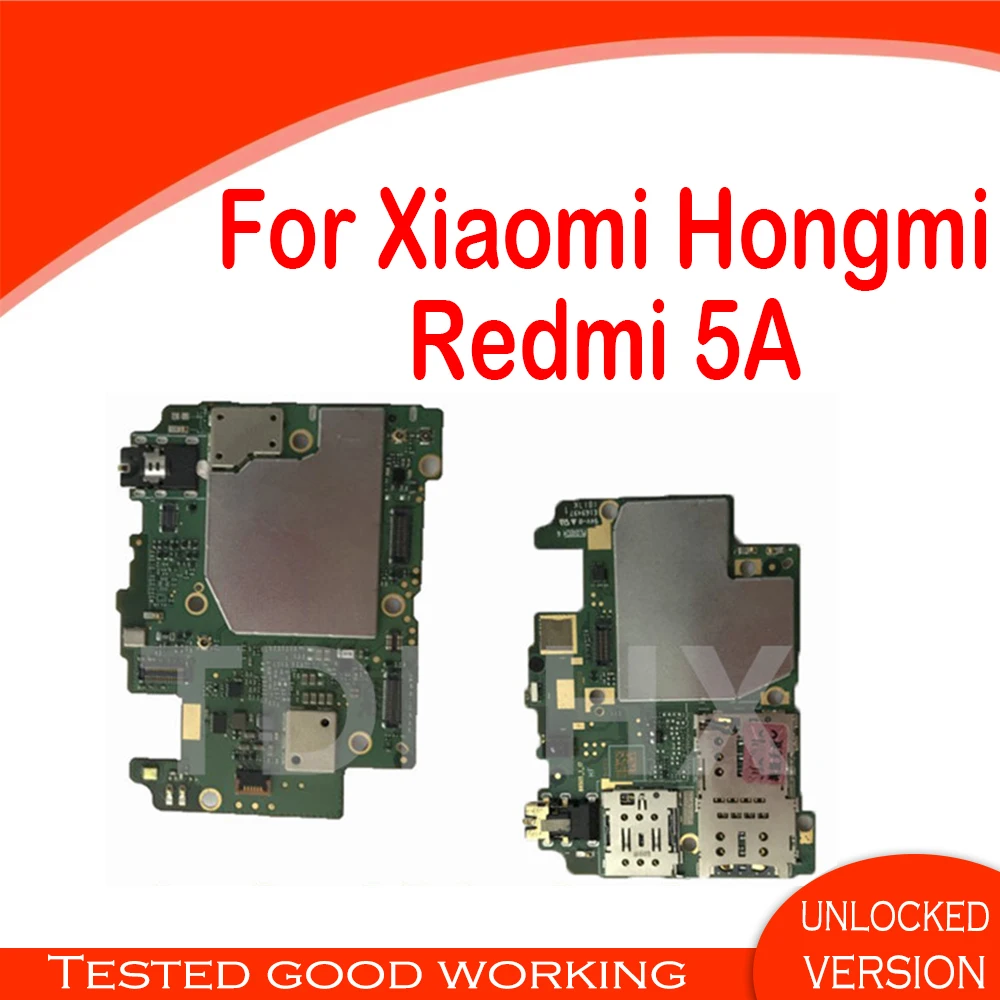 Разблокирована для Redmi 5A материнская плата 16 ГБ 32 ОС Android с чипом заменена Xiaomi Hongmi