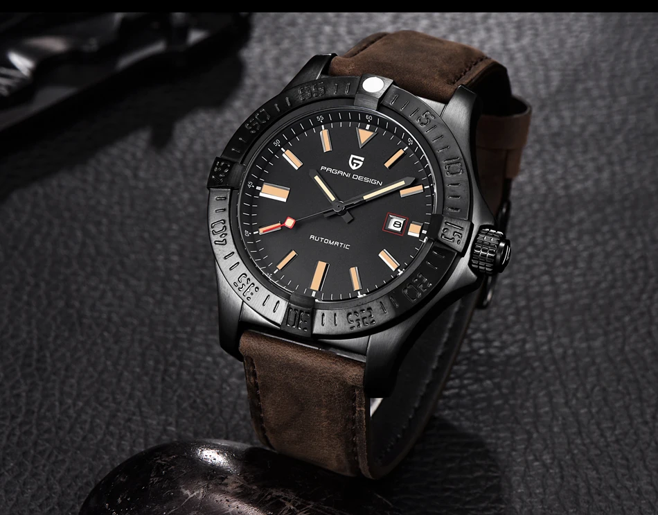 PAGANI дизайнерские Брендовые повседневные модные роскошные часы Reloj Hombre водонепроницаемые противоударные автоматические механические часы Relogio Masculino