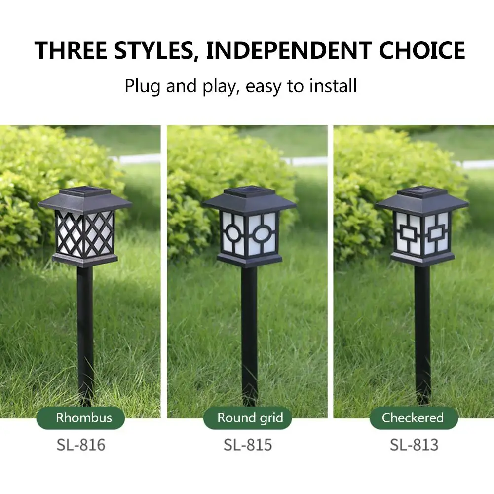 Наружный Солнечный садовый светильник s лужайка лампа водонепроницаемый