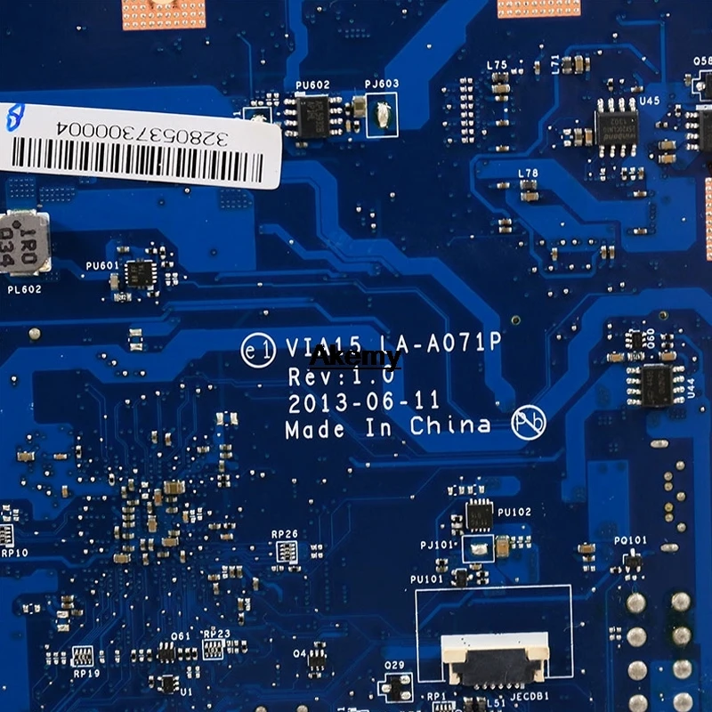 

Original For Lenovo B550 23 AIO Desktop motherboard MB VIA15 LA-A071P LGA 1150 HD8850 2G GPU DDR3 90004107 100% fully Tested