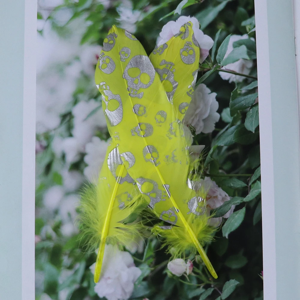 20 штук оптовая продажа гусиное перо свадебные ювелирные украшения перья