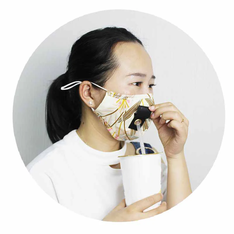 1 шт для взрослых Для женщин маска на лицо с открытым носком Многоразовые