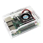 Акриловый чехол премиум-класса для Raspberry Pi 3, модели b plus, Raspberry Pi 3, Pi коробка АБС-пластик