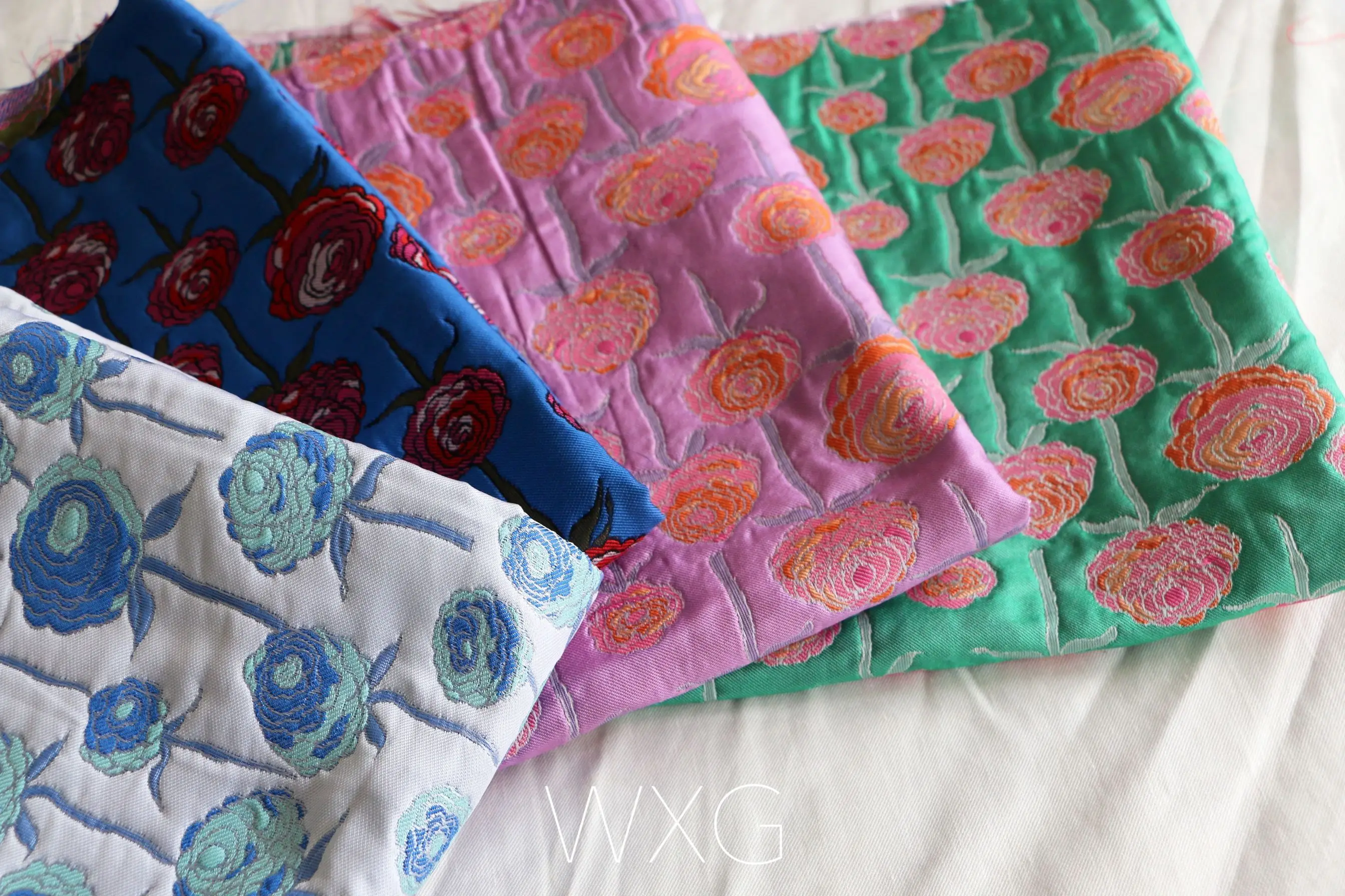 Красочная картина маслом жаккардовая ткань ручной работы сделай сам | Дом и сад