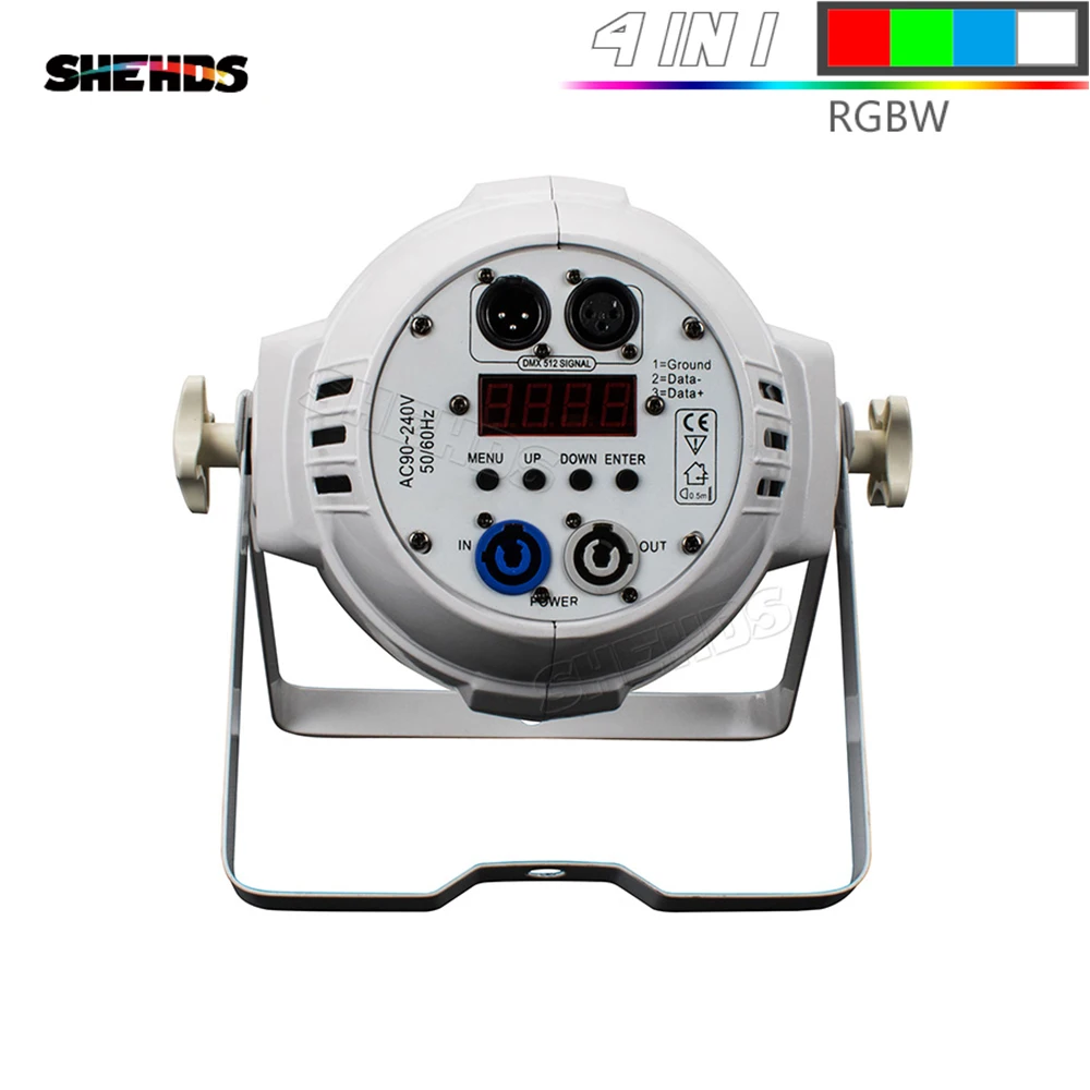 Big 4in1 White Power SHEHDS 18x12 Вт/18x15 Вт/18X18 Вт Par огни алюминий Dj диско вечерние ночной клуб бар события Dj проектор мыть освещение сценическое освещение - Цвет: Big 4in1 White Power