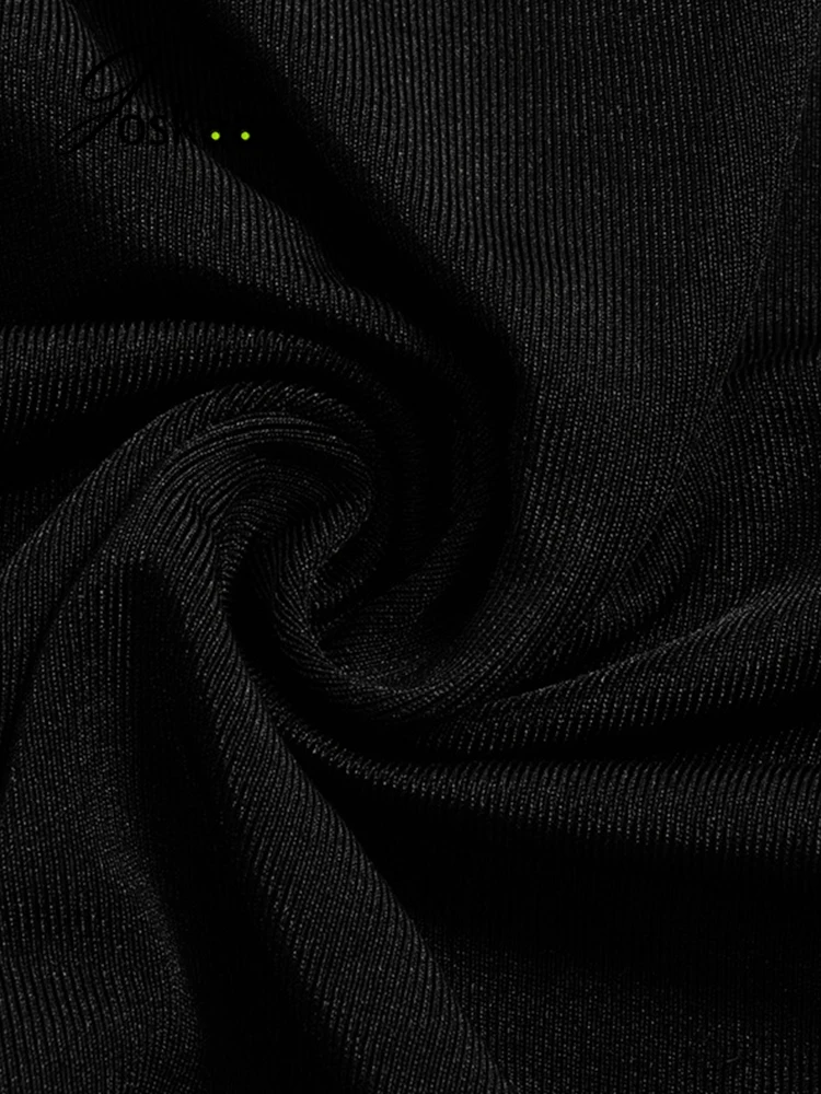 

Joskaa Patchwork Printed Bandage Slim Jumpsuits Women Sexy Hollow Out Backless Overalls Streetwear Autumn 2021 Party Clubwear