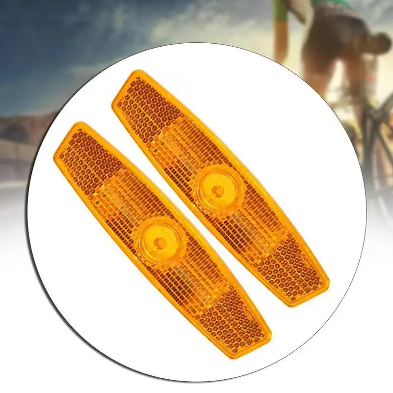 Светоотражающие полосы желтого цвета предупреПредупреждение ющие отражатели