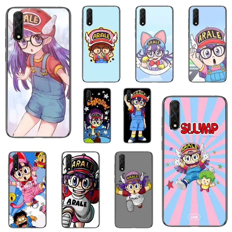 Силиконовый чехол Dr. Slump Arale для телефона с рисунком из аниме футляр Redmi 4X 5plus 6 7 8 9 A