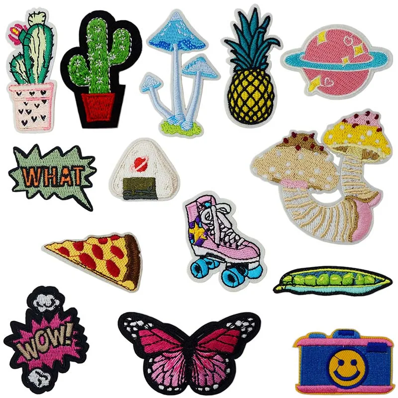 Нашивки с утюгом и вышивкой аппликация для курток одежды изображением пустыни