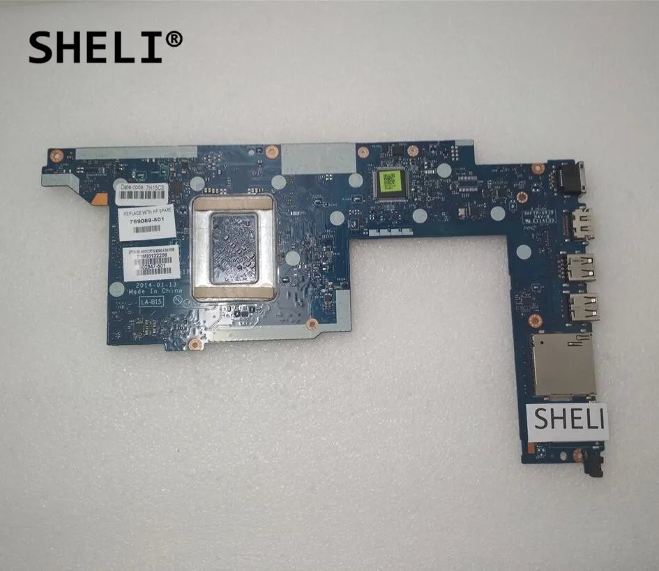 SHELI для HP 11-N X360 материнская плата с N3540 CPU LA-B151P 789089-501 789089-001 | Компьютеры и офис