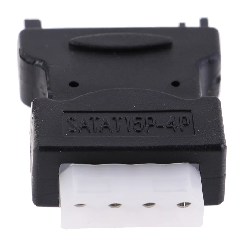 1 шт. 15Pin Sata серия ATA штекер в IDE 4 Pin Женский адаптер для жесткого диска кабель
