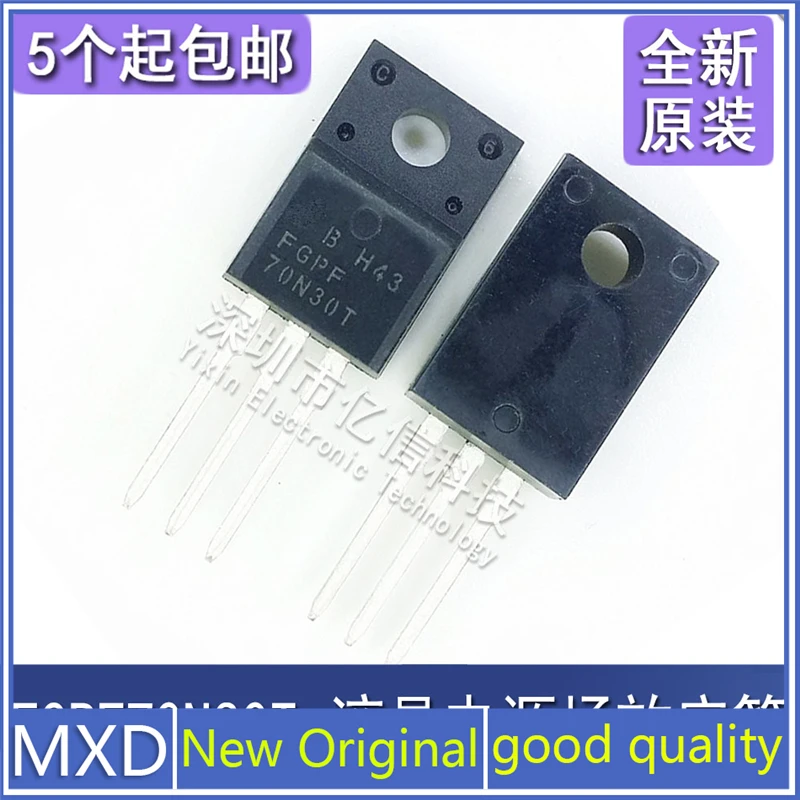 

5 шт./лот новый оригинальный FGPF70N30T 70N30 FGPF70N30 полевой импортный жидкостный кристаллический плазма хорошего качества