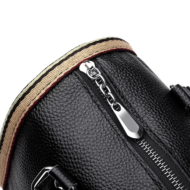 

Luxury Brand Women Genuine Leather Handbag Fashion Casual Crossbody Tote Bags High Quality Soft Cowhide Female Big Shoulder Bags