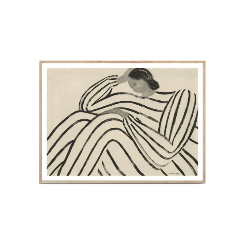 

Настенная картина Abstract Lines Figure Sofia Lind