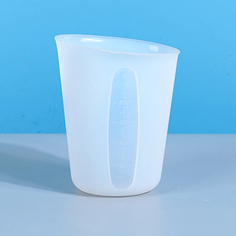 

100 мл силиконовые чашки для смешивания, форма, прозрачные мерные чашки, смола, экспорт, литые формы, «сделай сам», ремесло, ювелирный измерите...