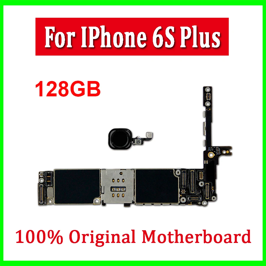 Материнская плата для iphone 6s plus с/без Touch ID Заводская разблокировка логическая