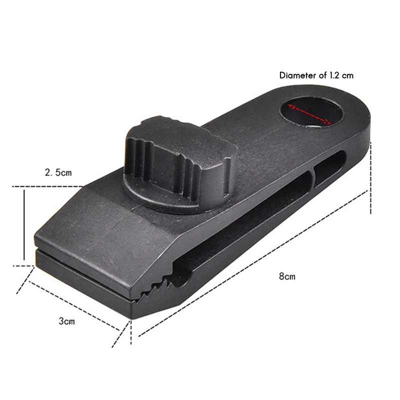 

Tarp Canvas Clips Heavy Duty Lock Grip Clamps Tent Clip Awning Clamp Set Canopies and Covers Locking Clamp for Camping