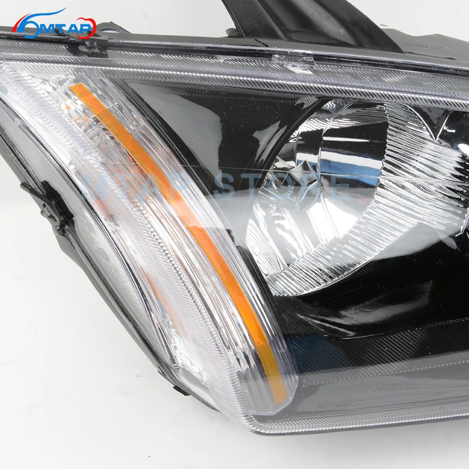Налобный фонарь MTAP 2 шт. для Ford Focus 2005 2006 2007 2008 MK2 передняя фара в сборе галогеновый
