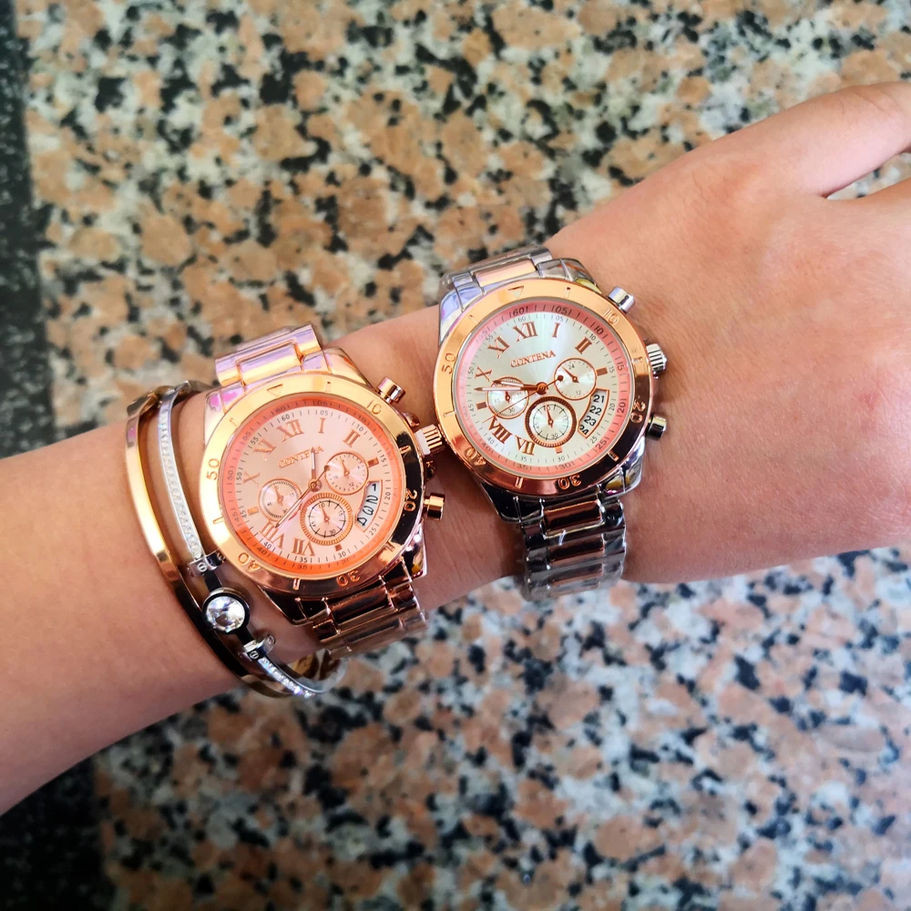 Zegarek damski 2020 montre femme новые женские часы из розового золота от известного топ бренда