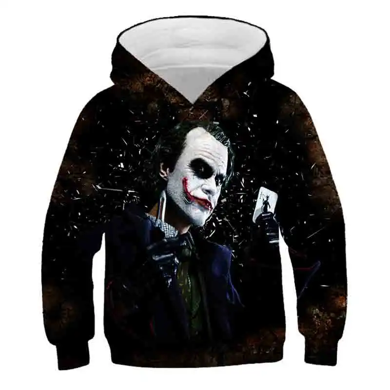 Хип хоп Клоун Дети 2020 новый бренд осень зима мальчики девочки джокер лицо