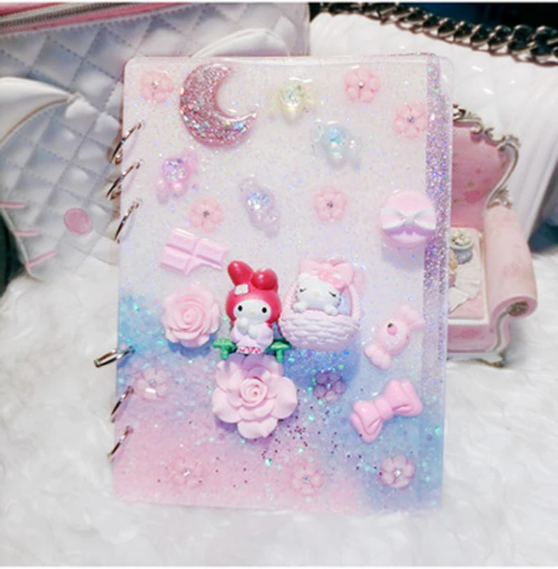 1 шт. DIY силиконовая кристальная эпоксидная литая форма в виде тетради B5 A5 A6 A7