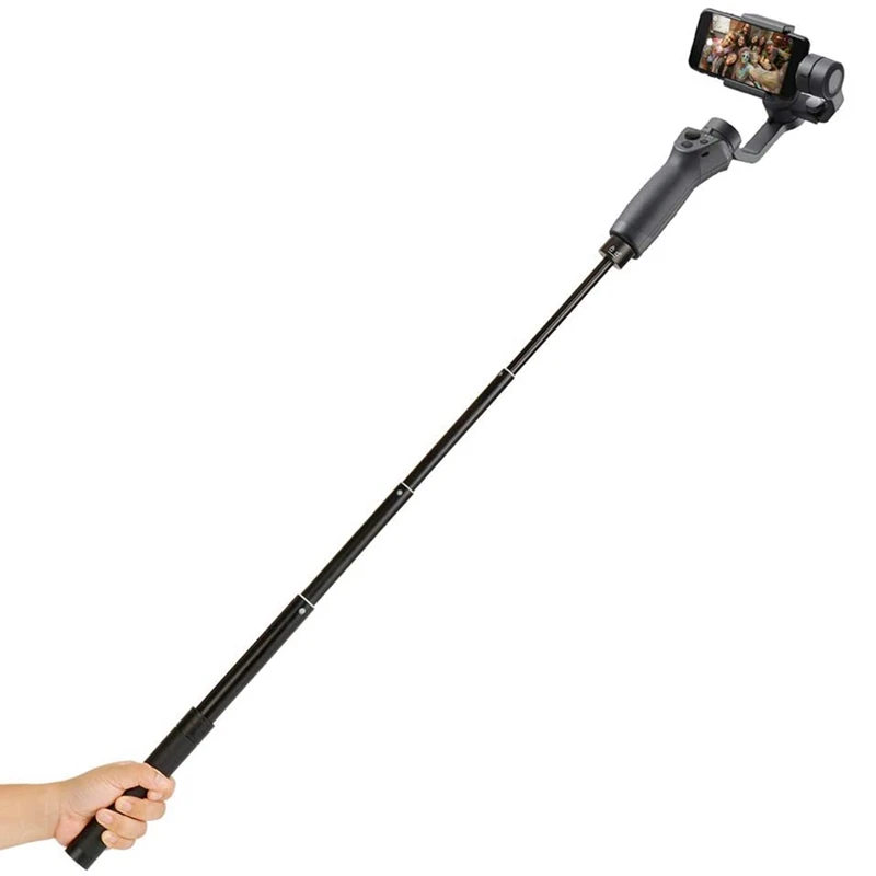 

Adjustable Selfie Stick, Compatible with for Gimbal Stabilizer, Metal Phone Extension Stick