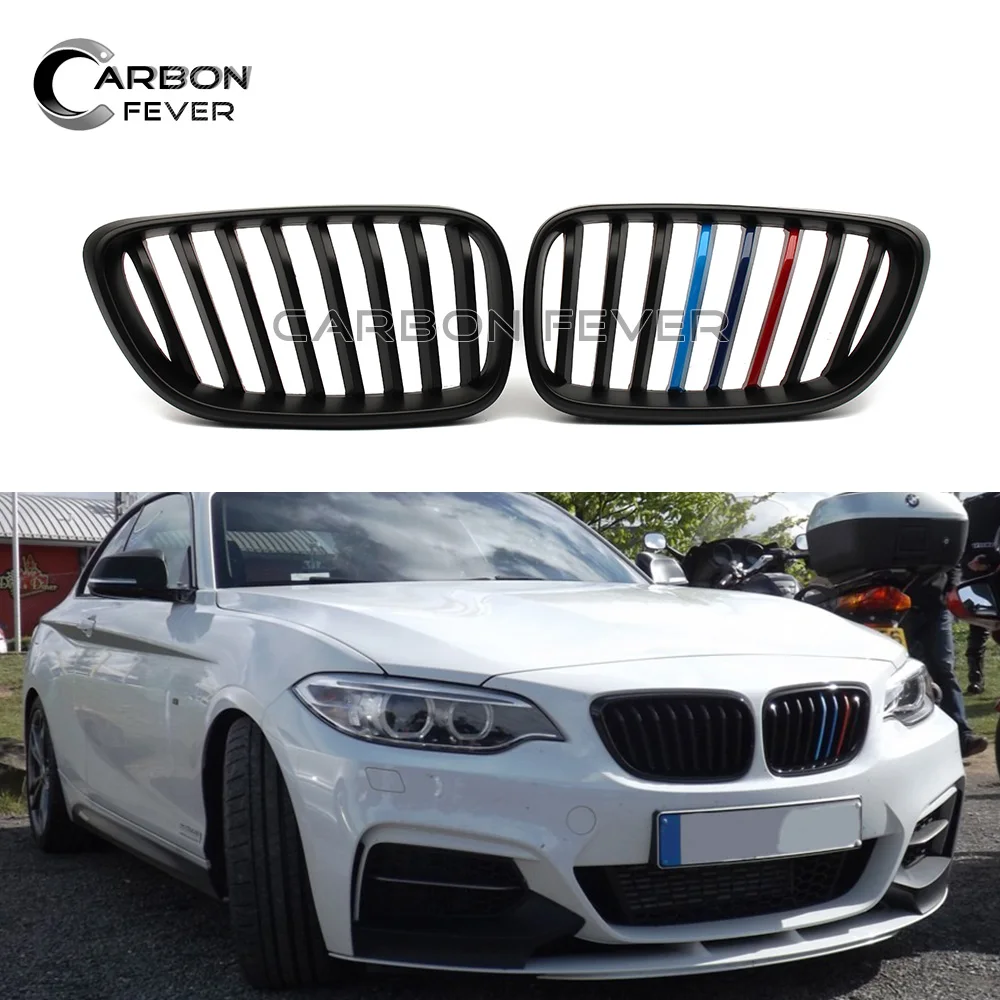 Передний бампер для BMW F22 F23 F87 решетка радиатора 2 серии Coupe Cabrio 2014 + 218i 220i 228i|kidney