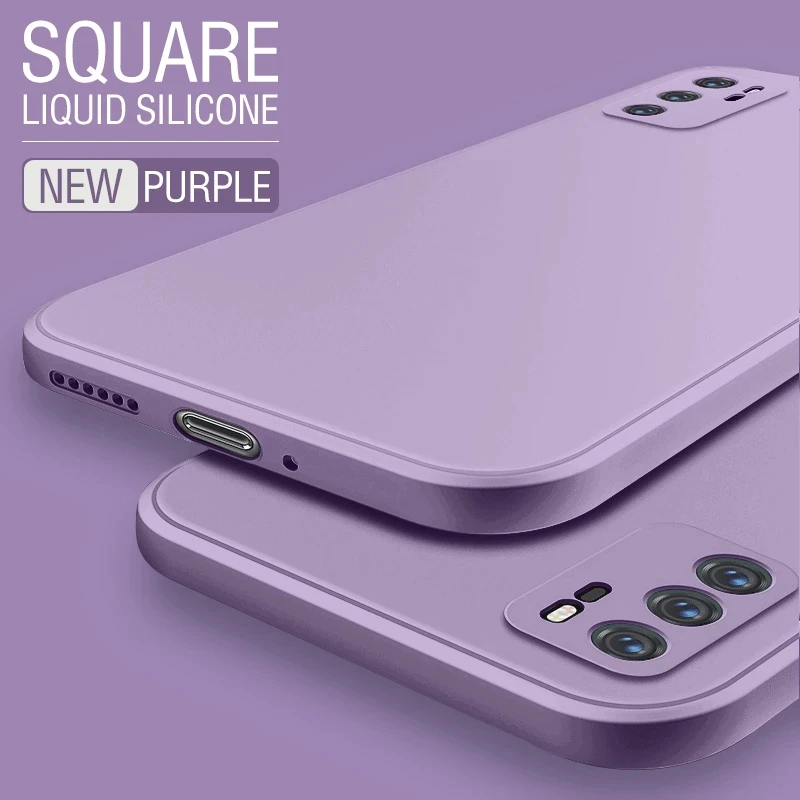 

Square Original Liquid Silicone Case For OPPO R11 R11S R9 R9S Plus R15x R15 Neo R17 R17 Pro Coque Soft TPU Full Protection Cover