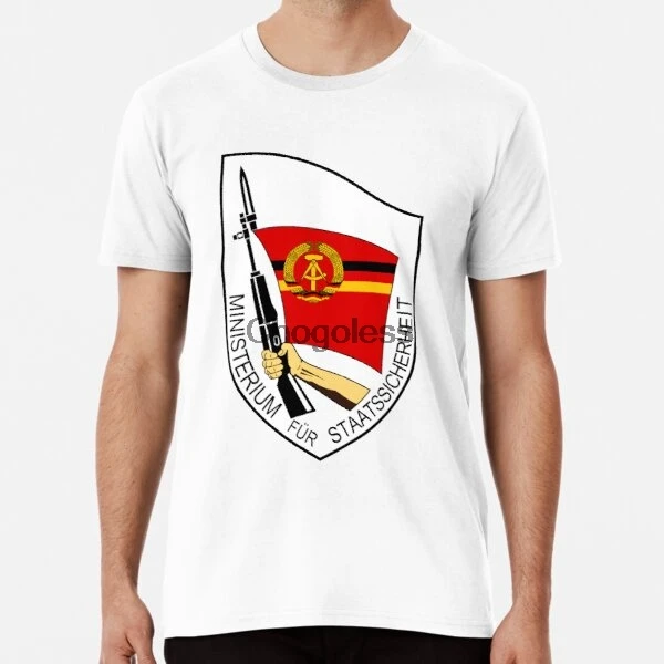 

Men T Shirt Stasi Ministry State Security Gdr Ddr East Germany Women Tshirt