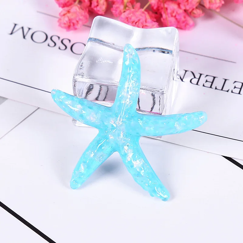 3 шт. Slime Подвески морским обитателям морская звезда клейкие аксессуары бусы