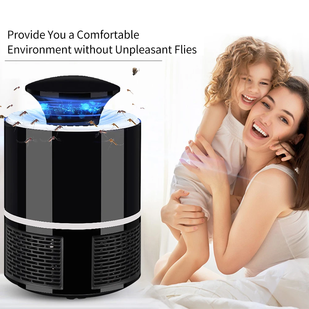 Противомоскитный инструмент Электрический Отпугиватель комаров USB УФ лампа