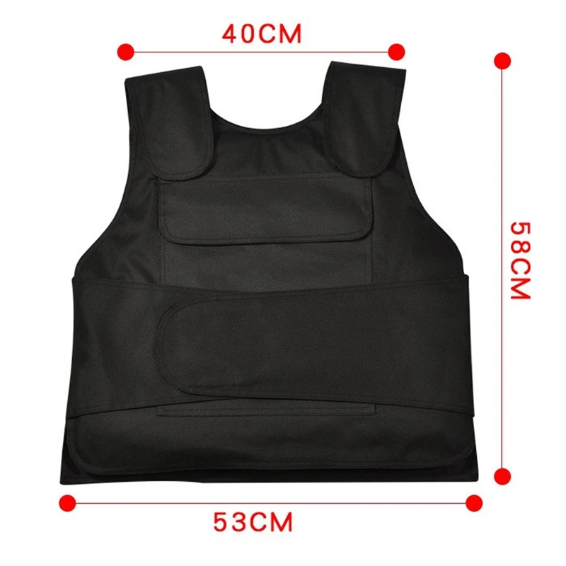 

High Manganese Steel Hard Anti-stab Vest Outdoor Body Security Helmet Armor Tactic Military Stimulate Vest Defence Thorn Clothes