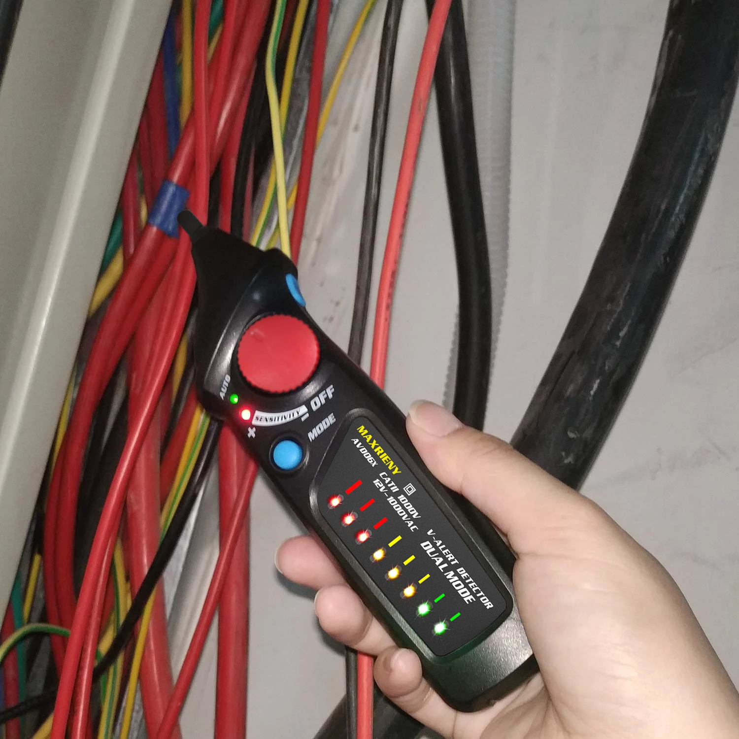 Бесконтактный детектор напряжения AVD06 автоматический/ручной бесконтактный