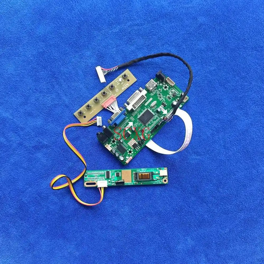 

Kit LVDS 30 Pin Fit B141PW01/B141PW02/B141PW03/LP141WP1 1440*900 DVI VGA HDMI-compatible 1CCFL Screen M.NT68676 controller board