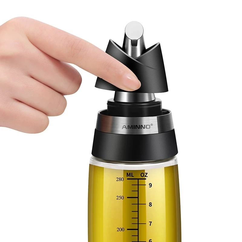 Дозатор для жидкости стеклянный герметичный 300 мл |