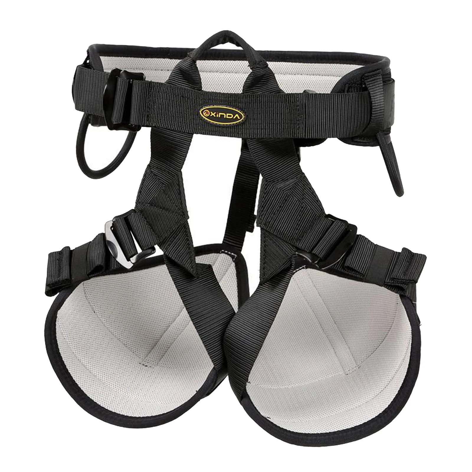 

Safety Tree Rock Climbing Rappelling Harness Seat Sit Waist Belt Half Body