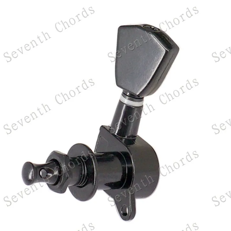 Черные Струны для электрогитары 6R/партия кнопки колышки ключи тюнер головки