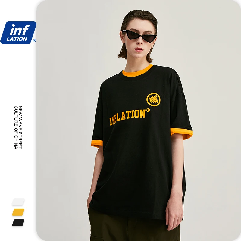 Футболка мужская хлопковая с коротким рукавом в стиле хип хоп|Мужские футболки| |