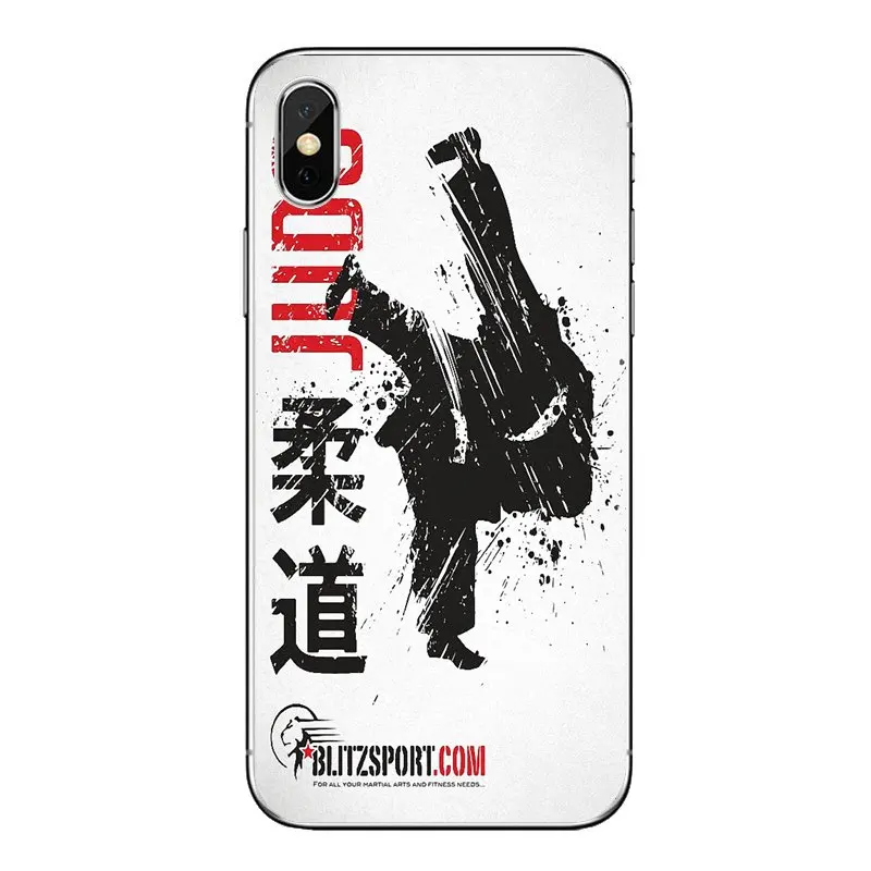 Для samsung Galaxy S2 S3 S4 S5 MINI S6 S7 edge S8 S9 Plus Note 2 3 4 5 8 Coque Fundas judo love спортивный прозрачный