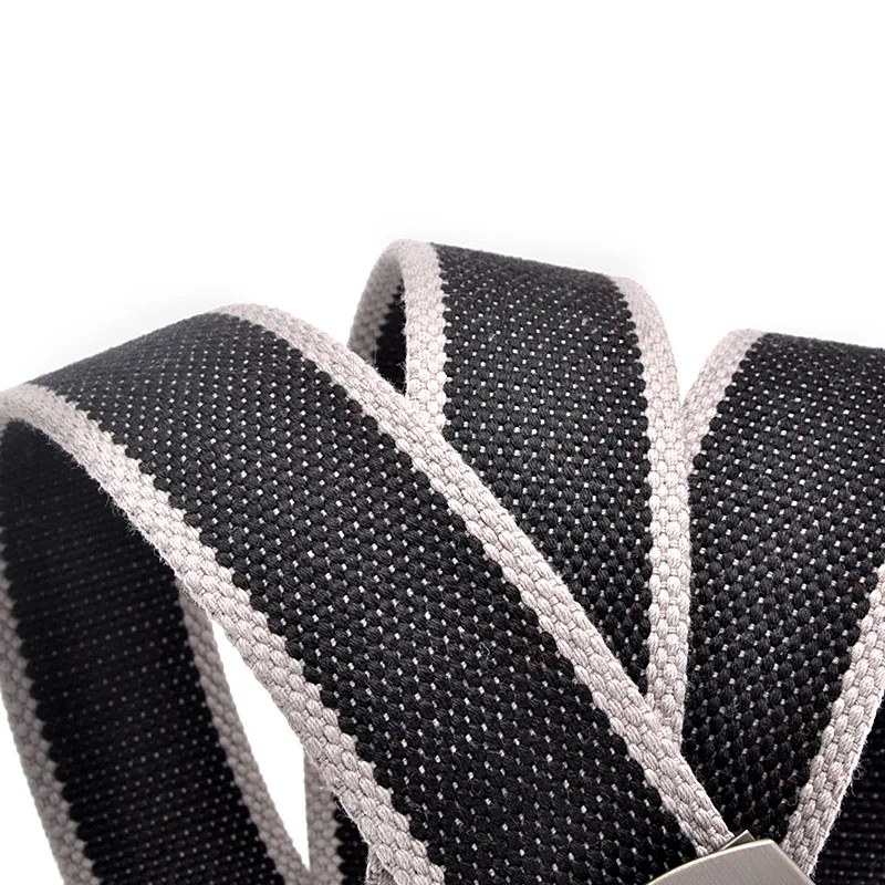 

Military Green Canvas Belt For Men With Automatic Buckle High Quality Man Cotton Tactical Belts Without Holes Width 3.8CM