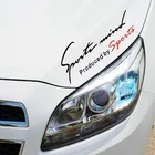 Буквы наклейки для спортивных автомобилей гоночная форма креативный мотоцикл автомобильные отличительные знаки внешние аксессуары продукты украшение автомобиля