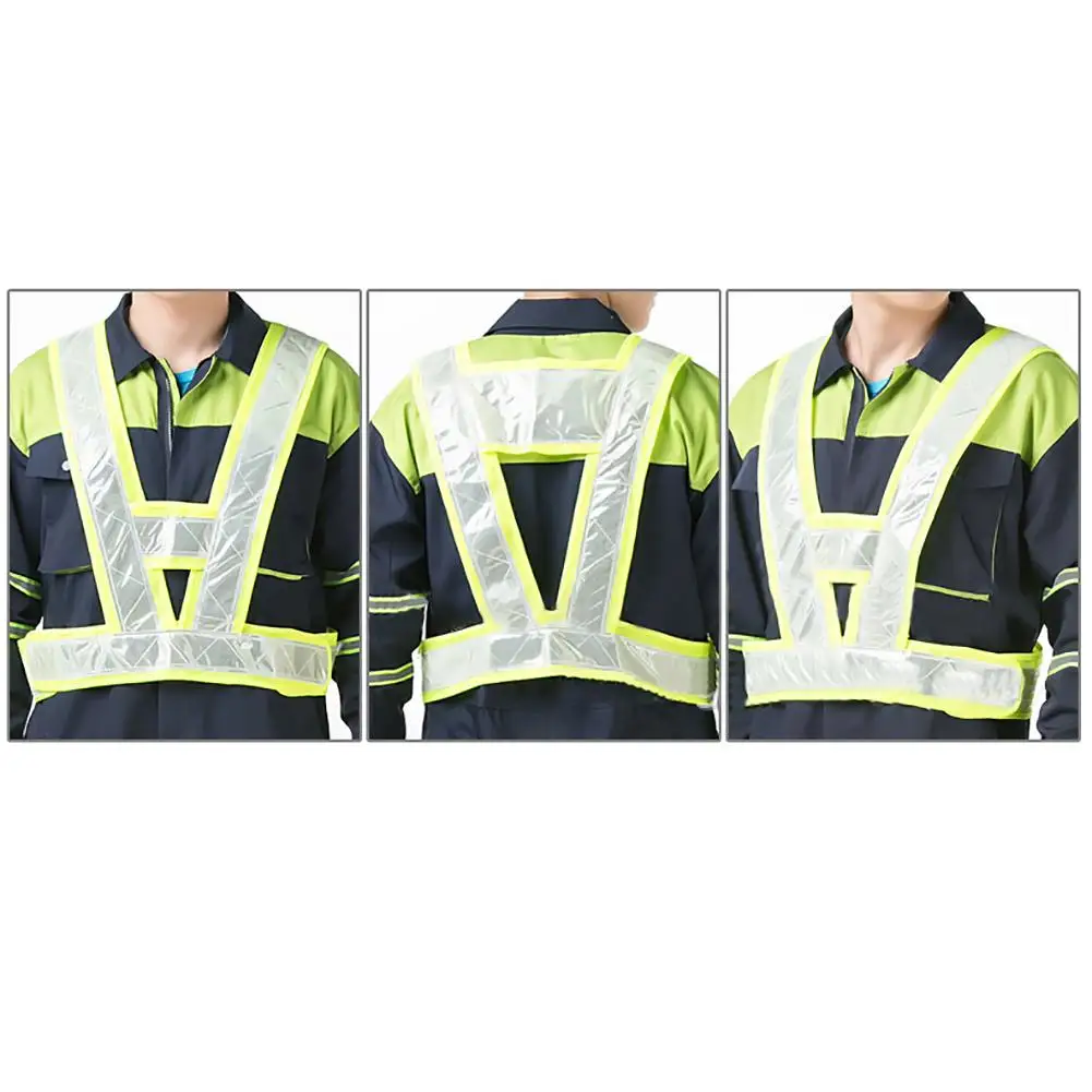 Эластичный Защитный Жилет светоотражающий жилет безопасности для езды на