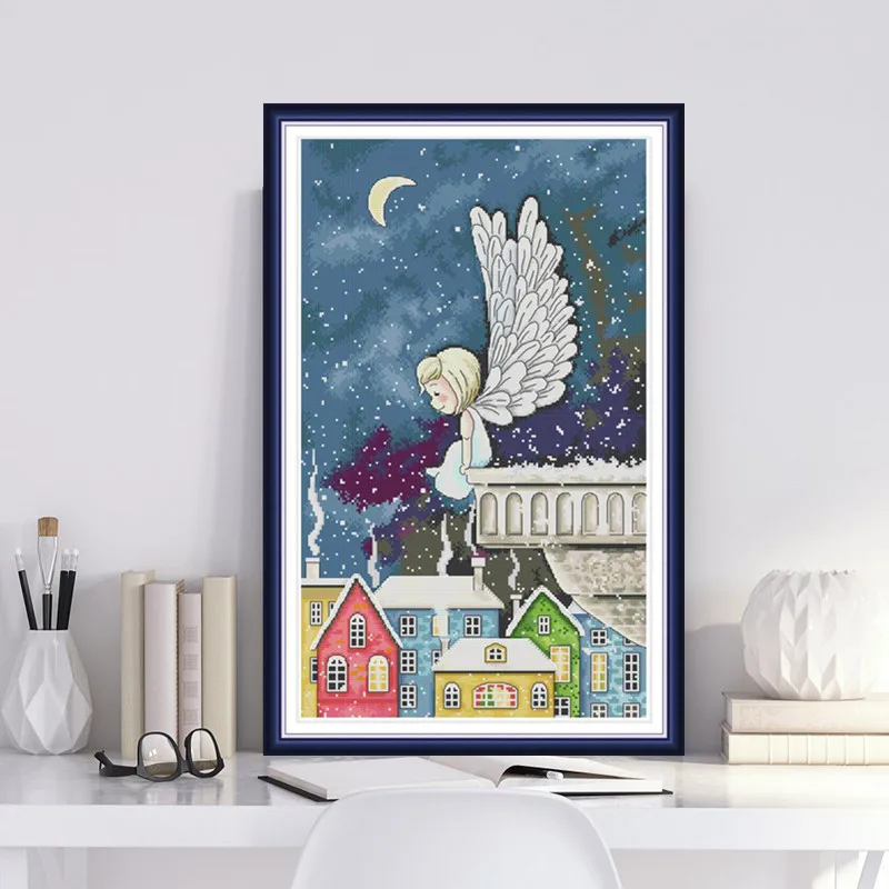 Набор для вышивки Joy Sunday крестиком сделай сам 11 и 14 карат | Дом сад