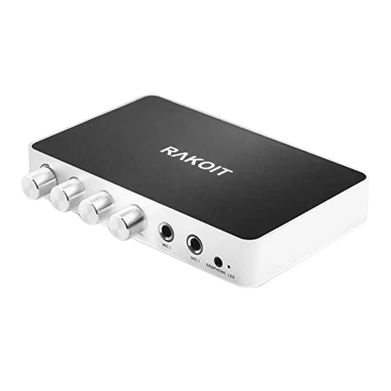 4K HDMI караоке миксер Android телефон телеприставка Смарт машина ТВ Набор|Аксессуары