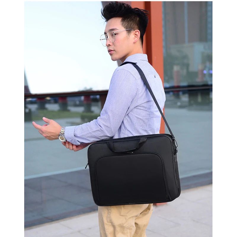 Сумка деловой портфель сумка для ноутбука 15 17 дюймов на плечо Macbook Air Pro Thinkpad