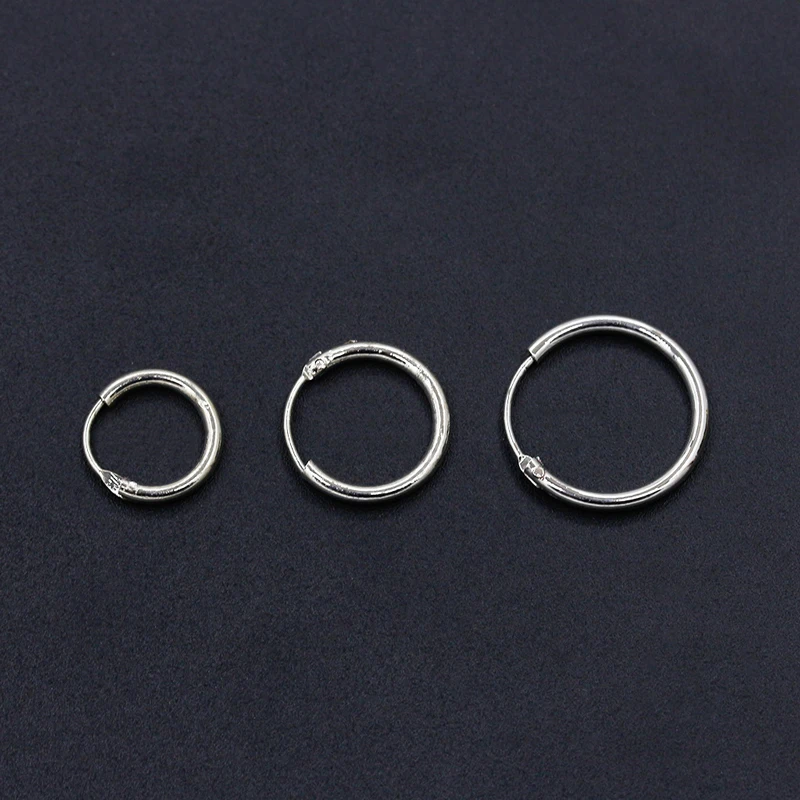 Classic Hoop Earrings For Women Men Couple Simple Gold Color Statement Circle Cool Boys Jewelry Wholesale 2020 | Украшения и