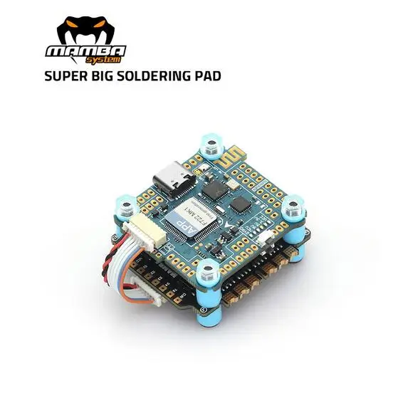 Контроллер полета Diatone MAMBA F722S Betaflight stack OSD 5/9V 2A BEC & 50A 3 6S Blheli_32 Dshot1200 Brushless ESC f722