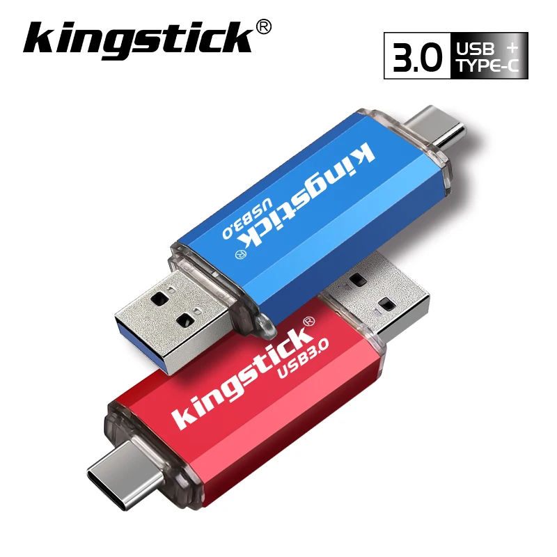 

Two-side mobile phone USB Flash Drive 128gb 256gb usb 512gb pen drive Type-c usb memory stick Usb 3.0 pendrive