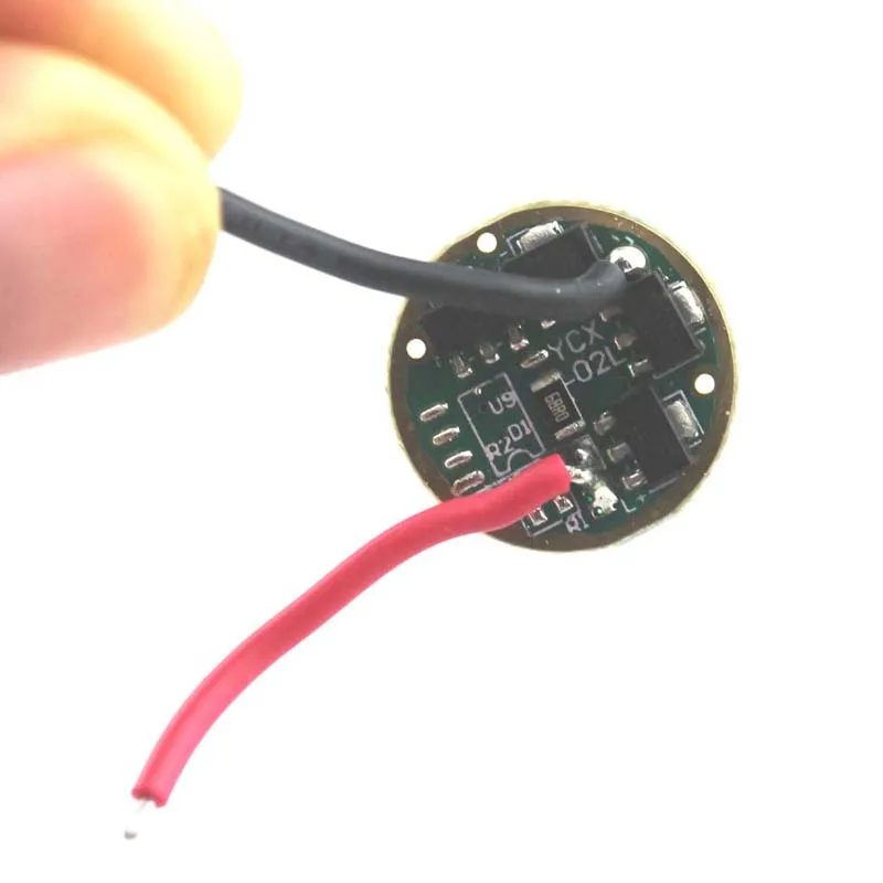 17 мм 7135x8 MCU затемнения 2800mA 1-Mode светодиодный печатная плата/Светодиодный драйвер для CREE MCE P7/CREE XML T6 светодиодный фонарик(5 шт./лот